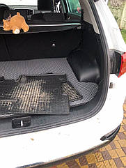 Автомобільні килимки eva для KIA Sportage QL багажник  (2015 - ...) рік