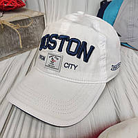 Біла дитяча кепка бейсболка для хлопчика (52-54р)