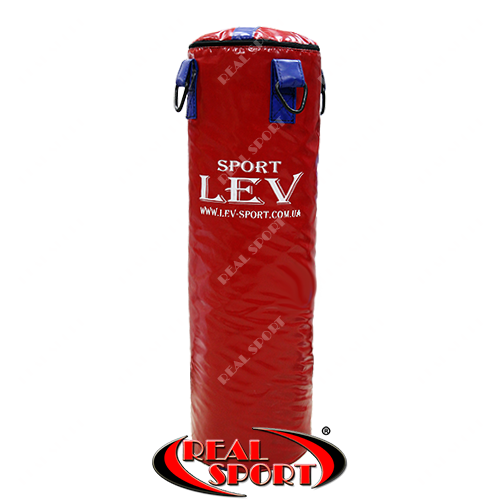 Мішок боксерський Циліндр Тент h-100cм LV-2830 червоний
