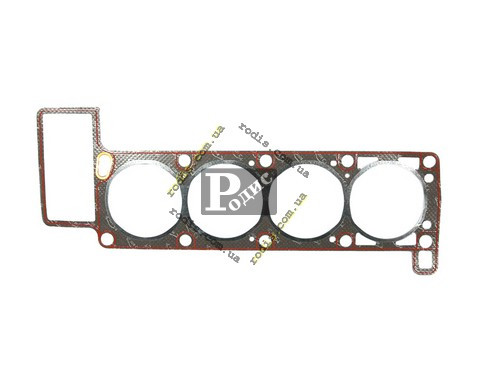 Прокладка ГБЦ Волга, ГАЗель, Соболь дв. ЗМЗ 405, безасистова з червоним герметиком "БЦМ"