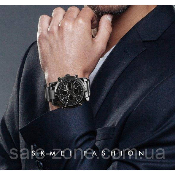 Мужские наручные часы Skmei Molot Limited AllBlack - фото 5 - id-p1181594881