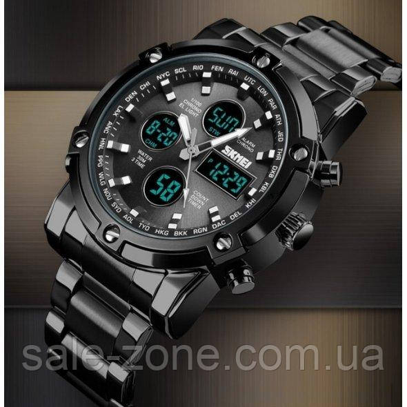 Мужские наручные часы Skmei Molot Limited AllBlack - фото 1 - id-p1181594881