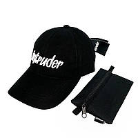 Кепка Intruder чоловіча <unk> жіноча чорна брендова + Фірмовий подарунок