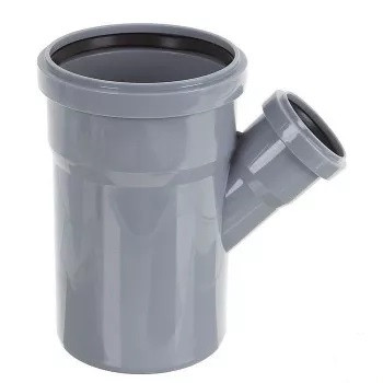 Купить Редукционный тройник канализации Valsir 110/50х45°, цена 110.40 ...