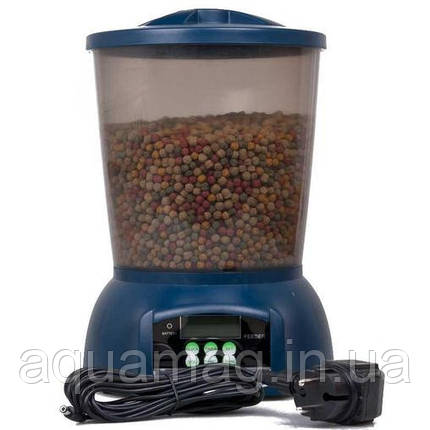 Jebao Automatic Fish Feeder автоматична портативна годівниця для риби, ставка, вряди, фото 2