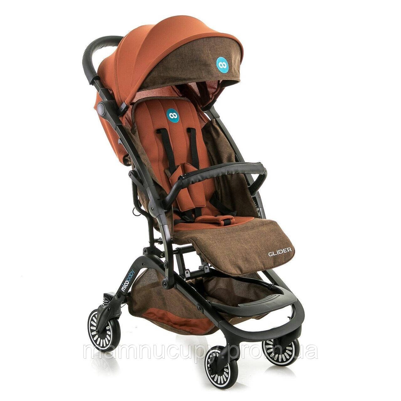 Детская прогулочная коляска Mioobaby Glider Pampkin (Миобейби Глайдер)