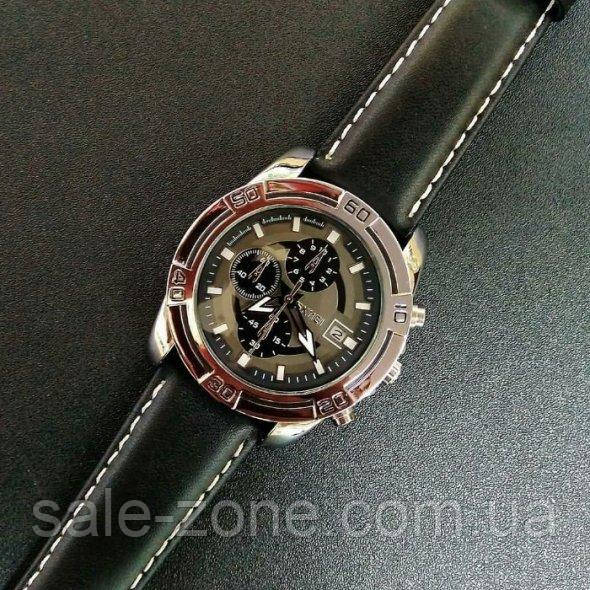 Мужские наручные часы Skmei 9156 Avalon (Черный з серебристым корпусом) - фото 8 - id-p1181602726
