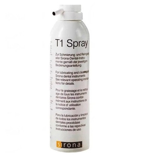Олія спрей Т1 Сирона 250 мл для очищення та змащення наконечників T1 Spray Sirona