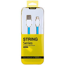 USB Cable Baseus String Lightning (CAAPIH6-ND32) Blue/White 1m