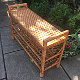 Лавка для взуття з 2 полицями No1, фото 2