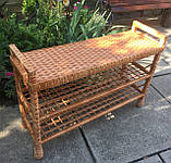 Лавка для взуття з 2 полицями No1, фото 8