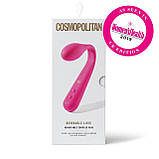 Преміальний вібратор стимулятор точки G "Cosmopolitan Bendable Love Vibrator Purple" колір рожевий, фото 3