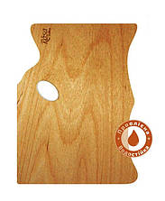 Палітра деревяна промасляна прямокутна модерн 30х40 см Rosa Gallery, 50082941