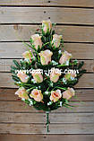 Штучні квіти — Помінний букет "Рожевий, гіпсофла", 65 см, фото 7