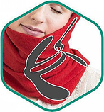 Подушка-шарф для подорожей Travel Pillow підставка, фото 4