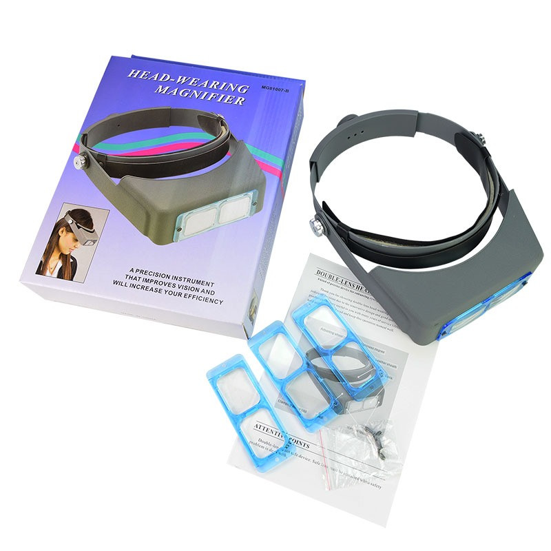 Лупа бінокулярна Magnifier скло використовується для роботи з дрібними об'єктами C