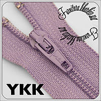Молния брючная (юбочная) YKK №3 светло-сиреневого цвета №553 длина 20см