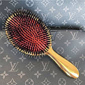 Janeke Gold гребінець для волосся з натуральною щетиною (найбільший)