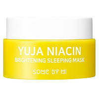 Нічна маска з екстрактом юдзу SOME BY MI Yuja Niacin Brightening Sleeping Mask 15 г