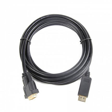 Кабель DisplayPort-DVI Cablexpert 3m Black, фото 3