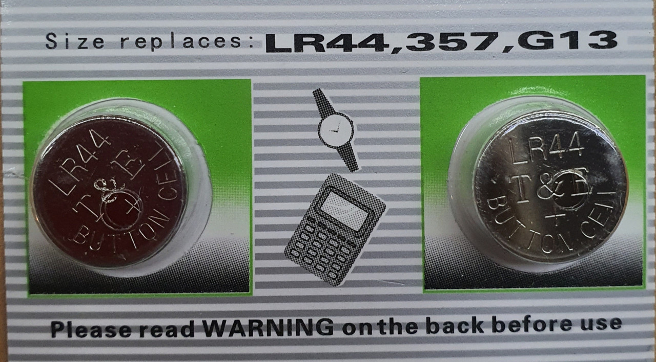 Батарейка LR 44, ціна за 2 шт., фото 1