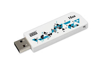 Флешка USB 16GB GoodRam UCL2 (Cl!ck) White (UCL2-0160W0R11), фото 4
