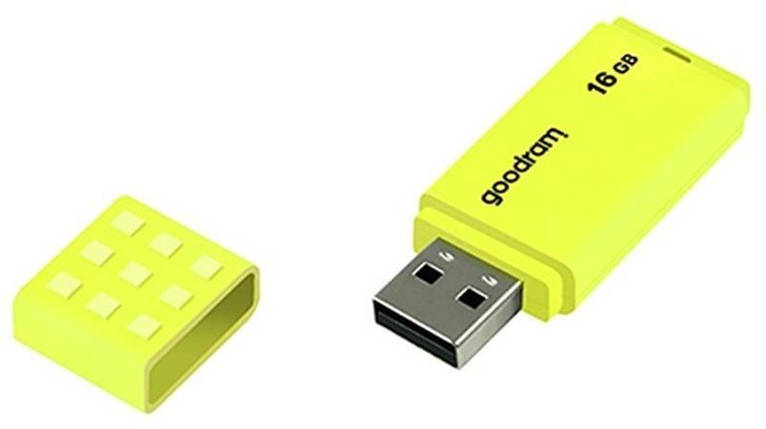 Флешка USB 16GB GoodRam UME2 Yellow (UME2-0160Y0R11), фото 2