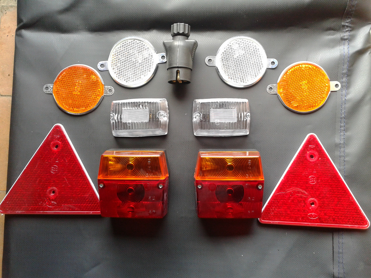 Комплект світлотехніки для легкового причепа "Базовий КС-1", фото 1