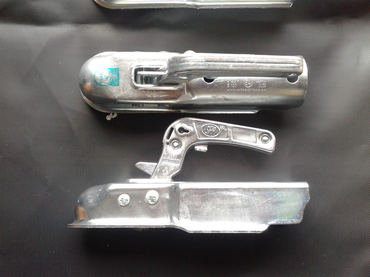 Зчепний замок легкового причепа квадрат 50 мм 750 кг, фото 1