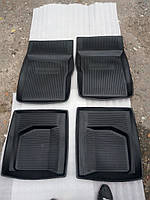 Килимок салону 2401, 2410, 31029, 3110 чорний гума (комплект 4 шт.)