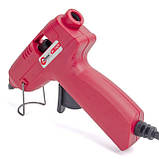 Клейовий пістолет 10 Вт, 230 В, під стрижні 7-8 мм, 6-10 г/хв. INTERTOOL RT-1009, фото 3