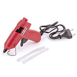 Клейовий пістолет 10 Вт, 230 В, під стрижні 7-8 мм, 6-10 г/хв. INTERTOOL RT-1009, фото 4