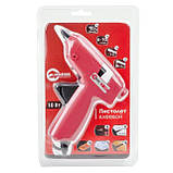 Клейовий пістолет 10 Вт, 230 В, під стрижні 7-8 мм, 6-10 г/хв. INTERTOOL RT-1009, фото 7