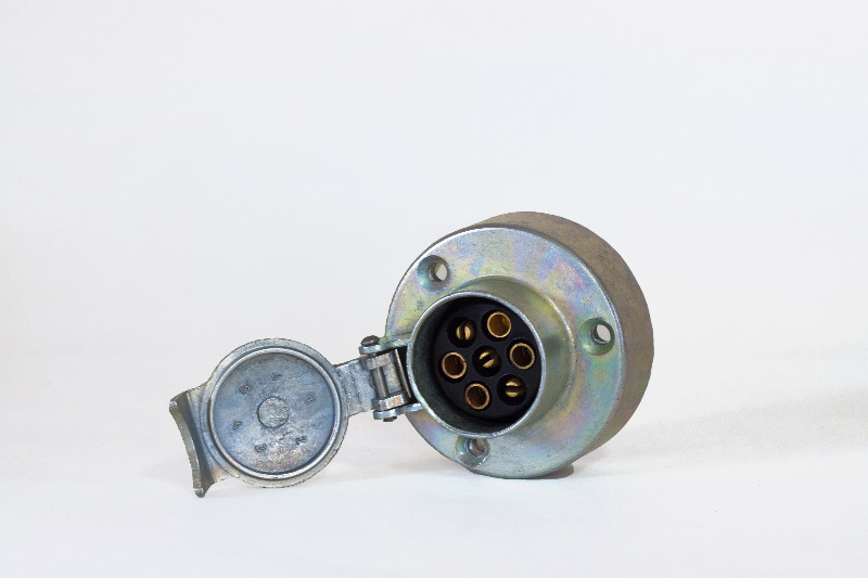 Металева розетка фаркопа ПС-300 для причепа, фото 1