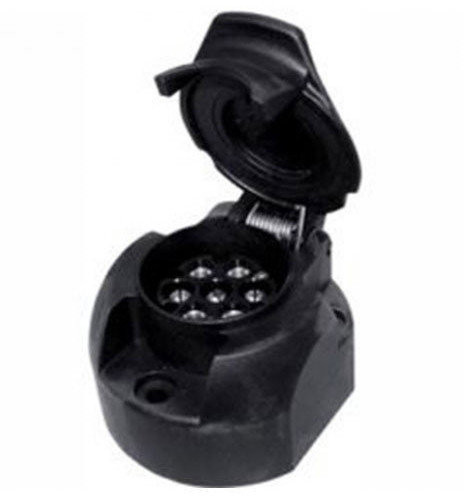 Розетка фаркопа семиконтактна плаcтикова DUNAJ (Польща) якісна, фото 1