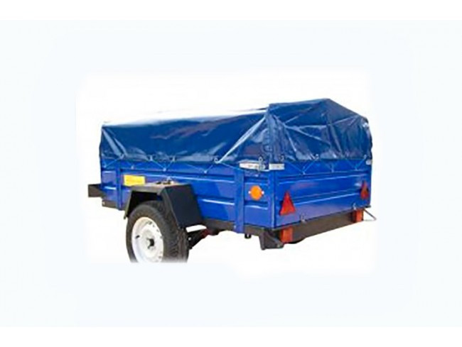 Тент ПВХ Єврофура на легковий причіп Корида-тех 2,17 х 1,3, фото 1