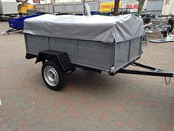 Тент ПВХ Єврофура на легковий причіп Павам 2,15 х 1,30