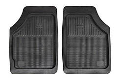 Килимок салону універсальний гума чорний високий борт (комплект 2 шт.) (перед)