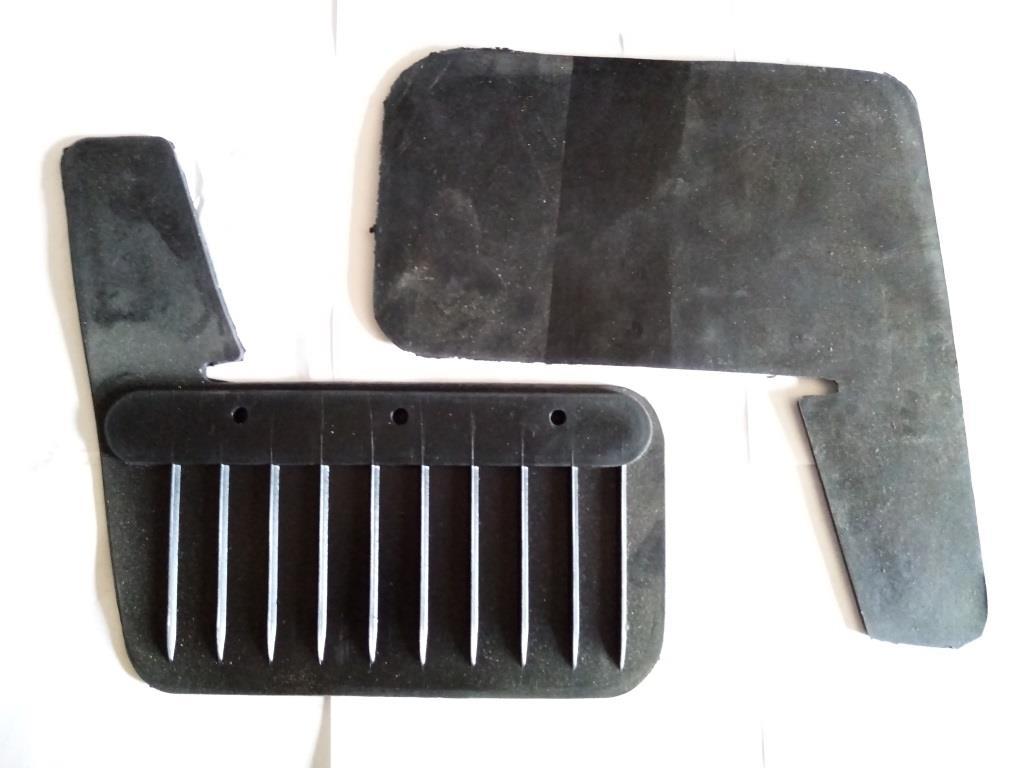 Бризковики 2101, 2102, 2103, 2104, 2105, 2106, 2107 передні для авто (комплект 2 шт), фото 1