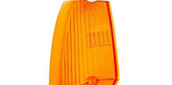Праве скло фари для поворотника жовте ЗАЗ 1103 Славута