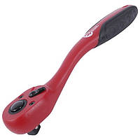 Ручка з храповим механізмом на 72 зуби 3/8", Cr-v ультралегка INTERTOOL ET-7002