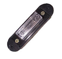 Підсвітка номера (ліхтар) без лампи біла