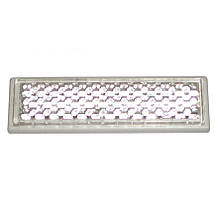 Білий світловідбивач С2-3 ( катафот) передній на легковий причіп