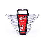 Набір комбінованих ключів 12 од. INTERTOOL HT-1203, фото 2