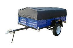 Тент сумо-рюкзачний Oxford на легковий причіп КРД — 050122