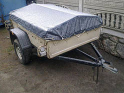 Тент ПВХ Єврофура на легковий причіп КрАЗ 1,85 х 1,35