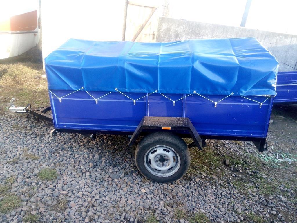 Тент 2,15 х 1,27 ПВХ Єврофура на легковий причіп Автостін, фото 1