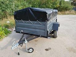 Тент ПВХ Єврофура на легковий причіп Мрія 2,20 х 1,30