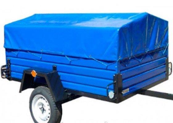 Тент ПВХ Єврофура на легковий причіп Орлик 1,84 х 1,20, фото 1