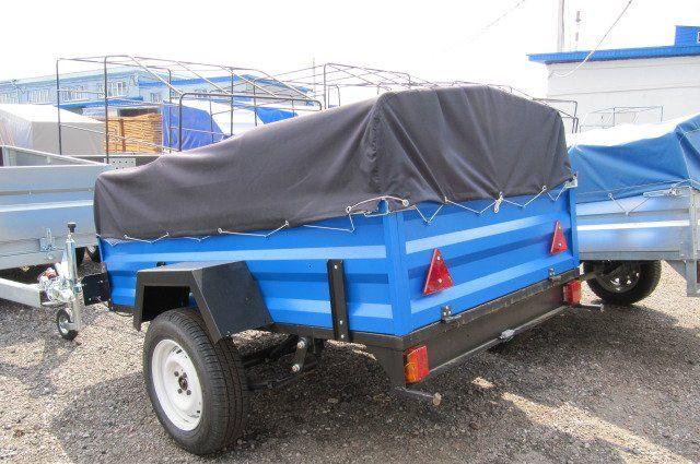 Тент сумково-рюкзачний Oxford на легковий причіп Креон 2,50 х 1,30, фото 1